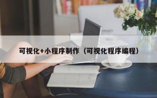 永兴可视化+小程序制作（可视化程序编程）